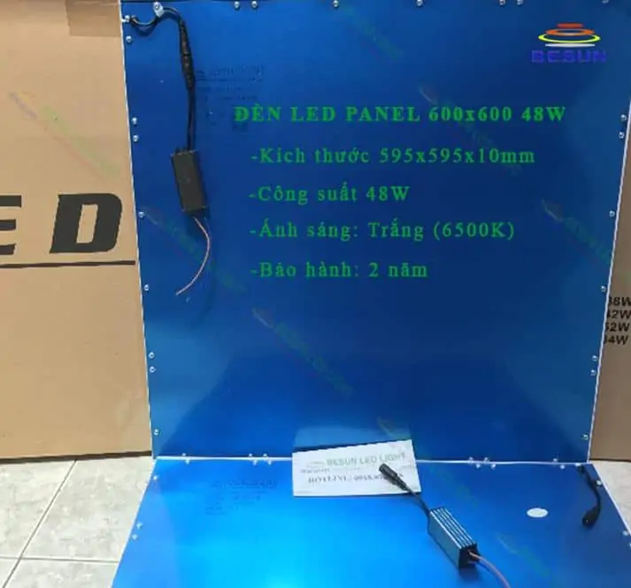Đèn led panel 600x600 48W 6500K