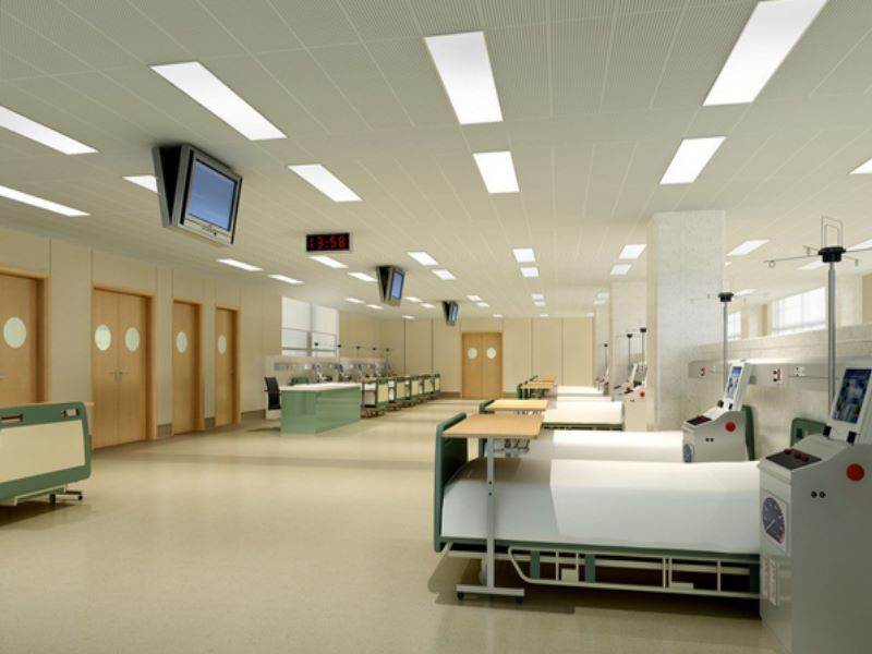 Đèn led panel chiếu sáng bệnh viện