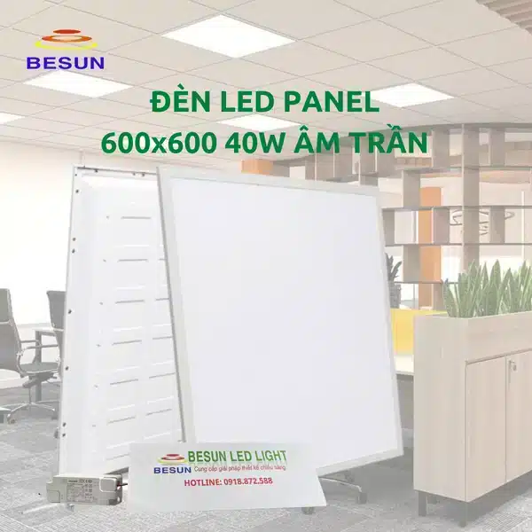 Đèn LED Panel 600x600 40W