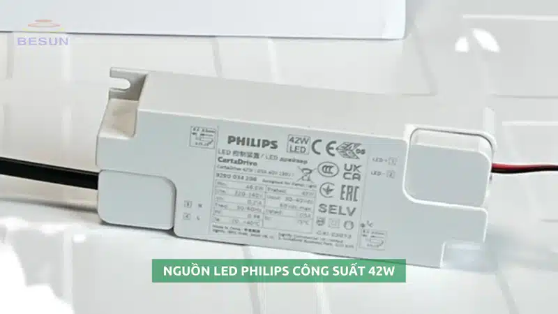 Nguồn đèn LED Panel Philips 600x600 40w