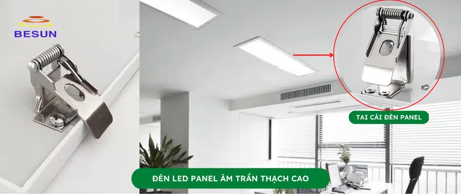 Đèn LED Panel âm trần thạch cao