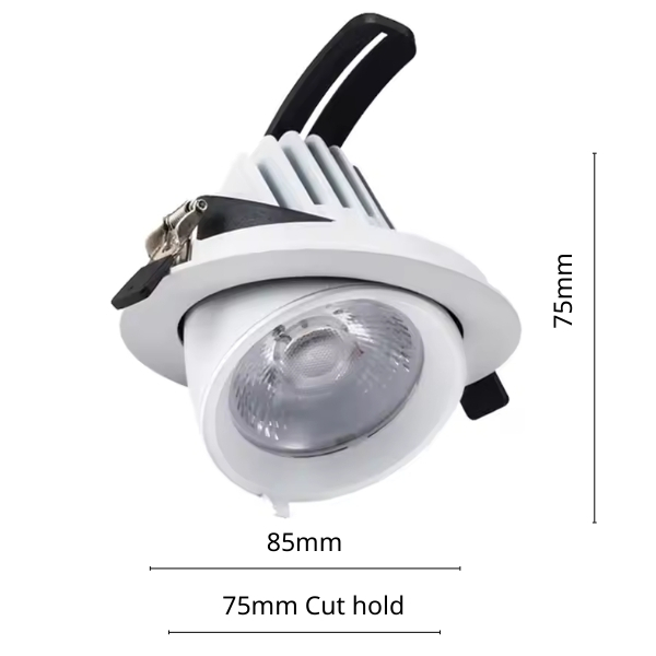 Đèn LED Âm Trần Spotlight Xoay Góc BSG-101-Series