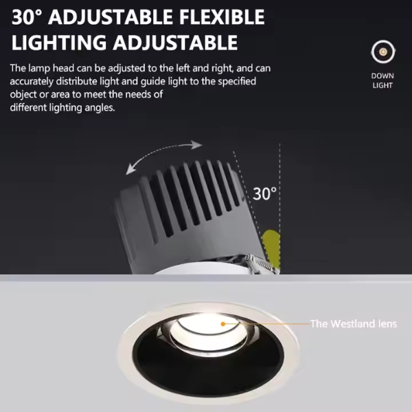 Đèn LED Âm Trần Spotlight BSD-302-Series